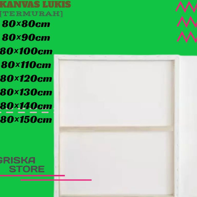 

KODE S6D8 KANVAS LUKIS MEDIA LUKIS UKURAN 888981