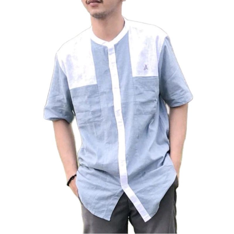 Kemeja Koko Abiyu EXC 014 Kemko Pakaian Muslim Pria