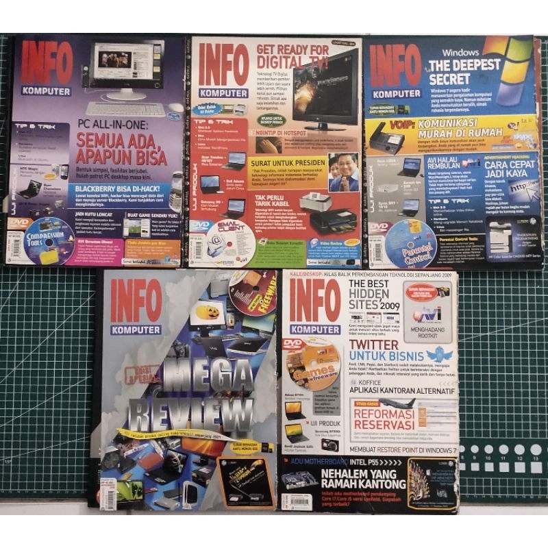 Majalah Info Komputer Tahun 2009
