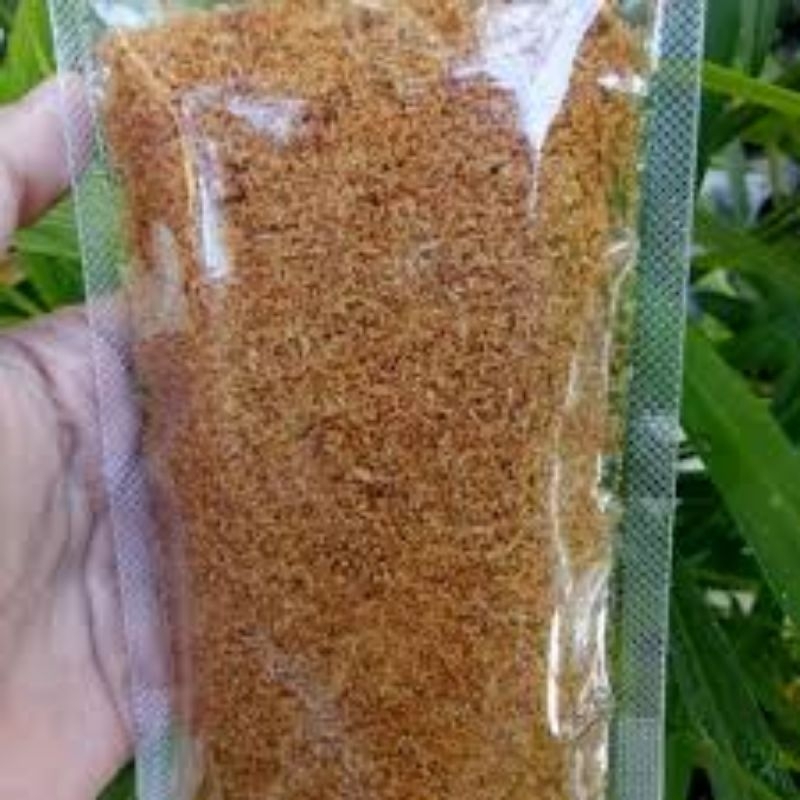 

Serundeng Kelapa / Srundeng Kemasan Plastik 100 gr Murah Lauk Enak Pedas Manis