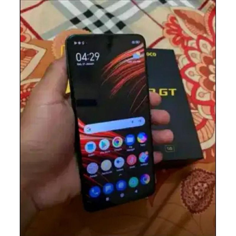 Xiaomi Poco X3 GT Ram 8/256Gb Fullset Second Bergaransi