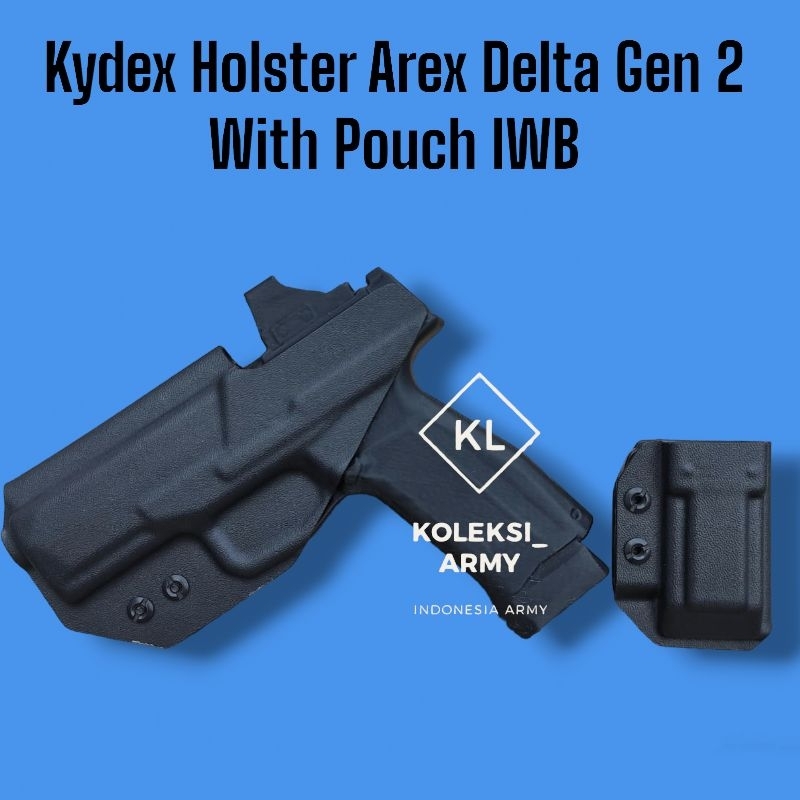 Kydex Holster Arex Delta Set Pouch Mag Arex Delta Gen 2 IWB Selip