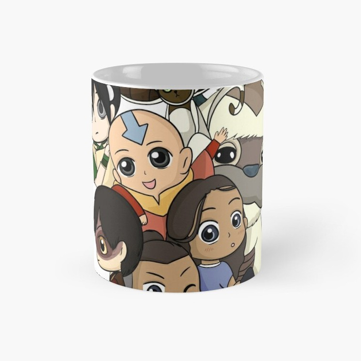 Chibi Avatar Gaang Coffee Mug