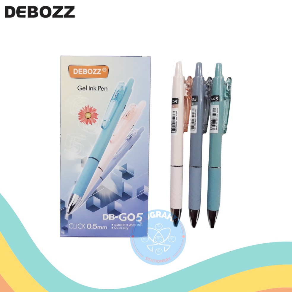 

KODE S1D8 GEL PEN DEBOZZ DBG5 12 PCS