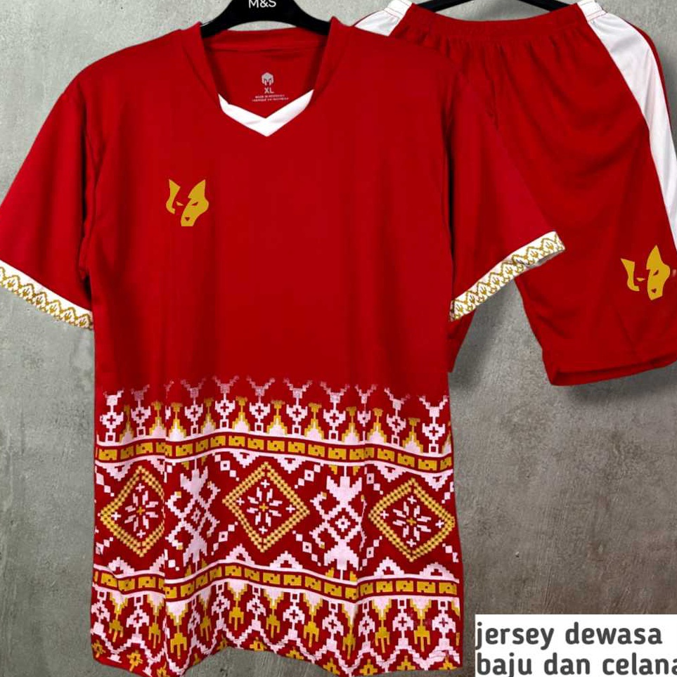 stelan baju bola futsal baju bola remaja berkualitas baju futsal pria wanita set baju celana new ART