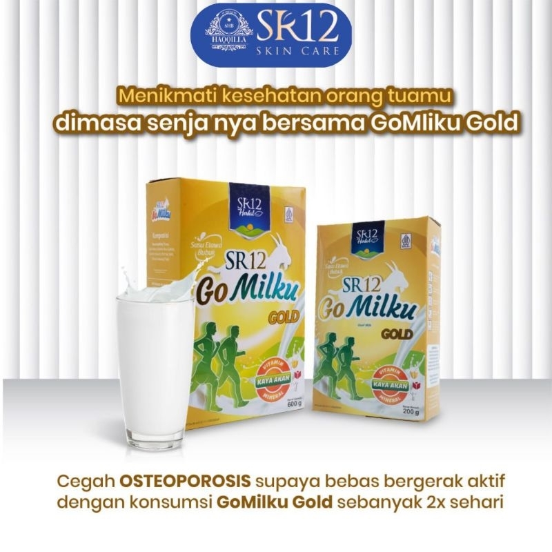 

GOMILKU GOLD SR12 SUSU KAMBING ETAWA UNTUK ORANG DEWASA & LANSIA SUSU KAMBING UNTUK KESEHATAN TULANG