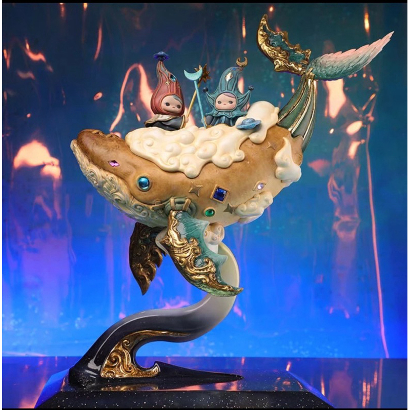 Dream Whale Dream Whale Bubble Mart PUCKY Ueda Akashi co-branded art statue