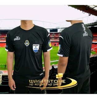 Baju Wasit Specs 22 Liga 1 Full Logo Pssi Fair Play Referee Pssi Respec ART P5A7