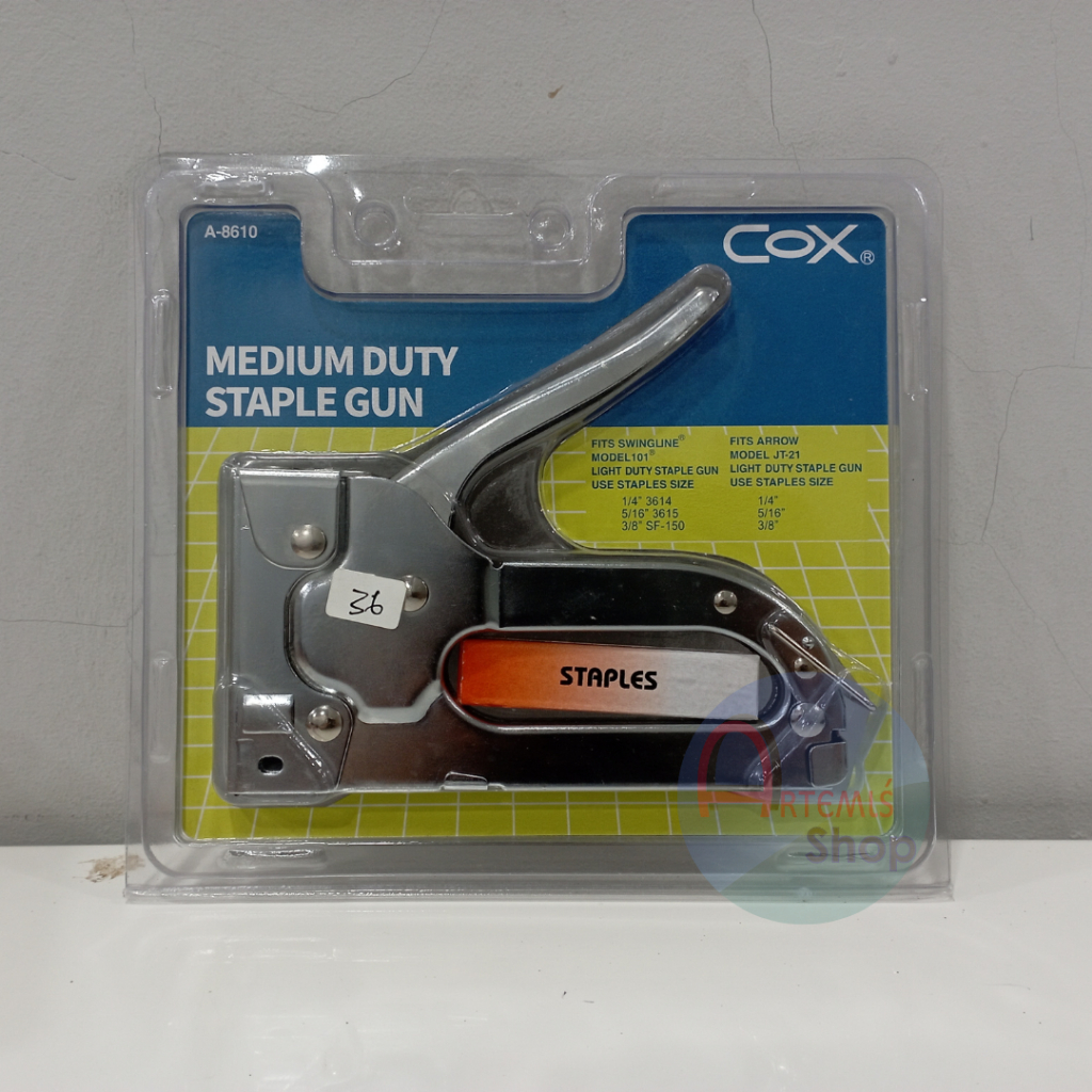 

Staples Gun Tacker / Guntacker / Stapler Tembak COX A-8610