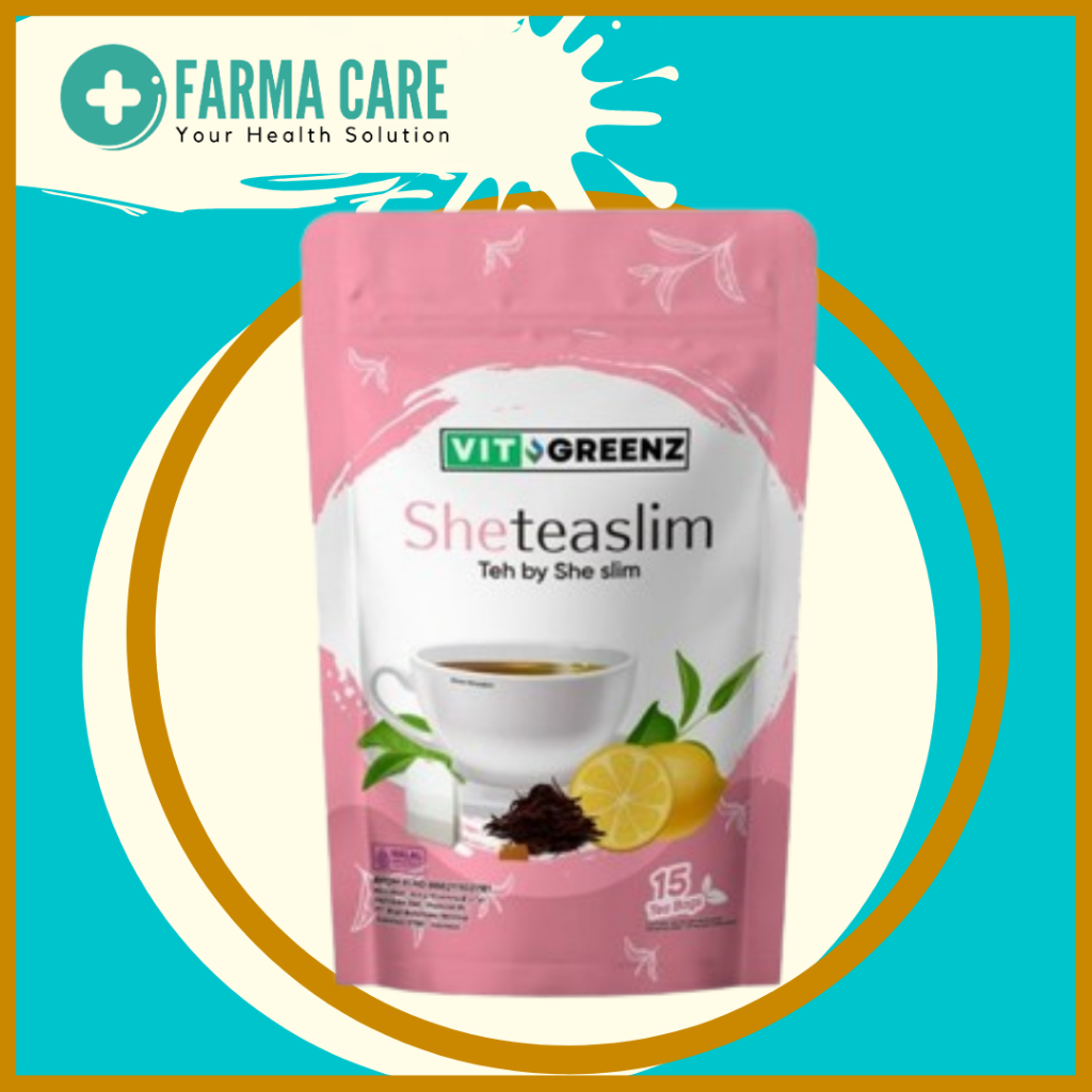 VITGREENZ SHE TEA SLIM ISI 15