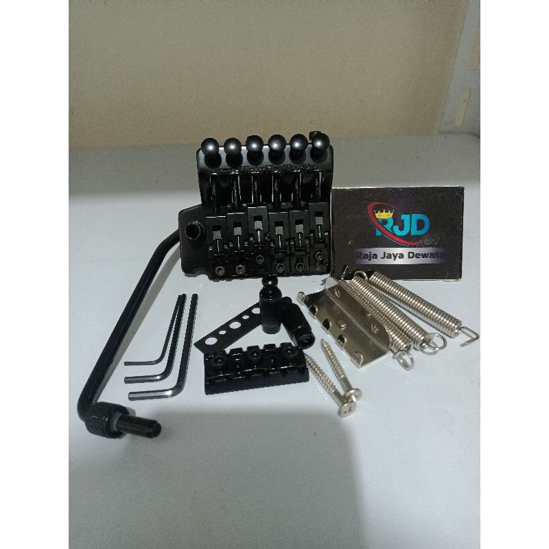 Tremolo Up Down Floyd Rose Bk Cr MS Hitam