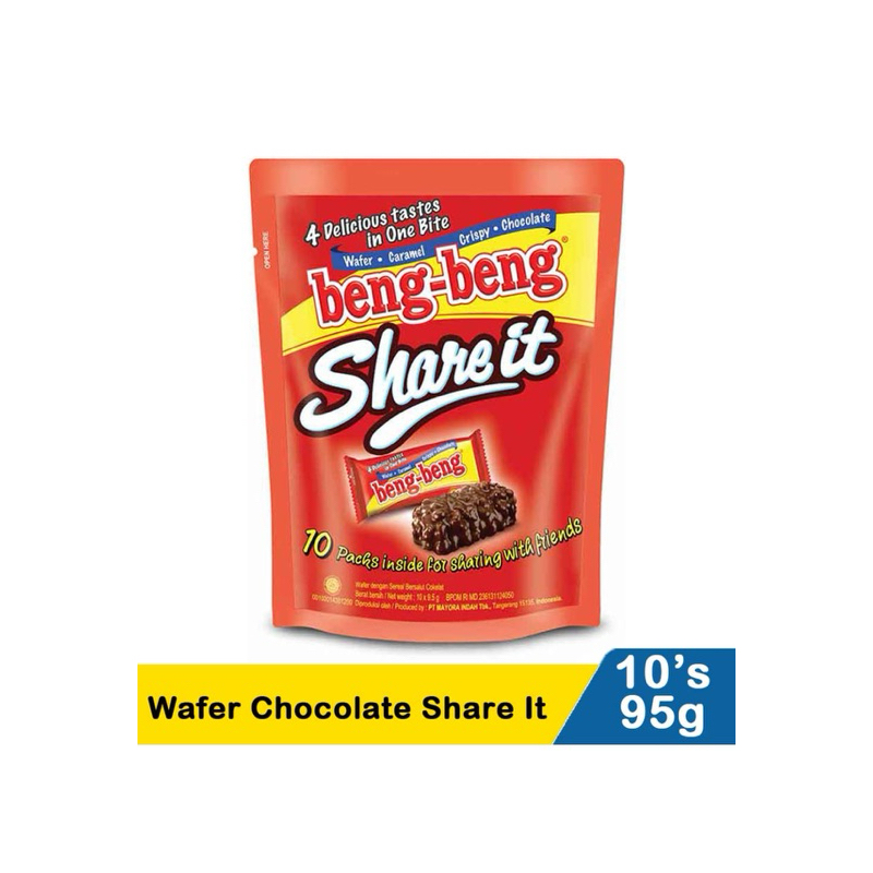 

Beng-Beng Wafer Chocolate Share It 10'S 95G