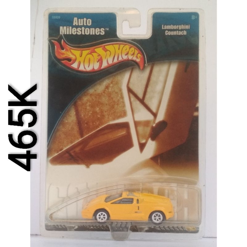 Hot Wheels Auto Milestones Lamborghini Countach