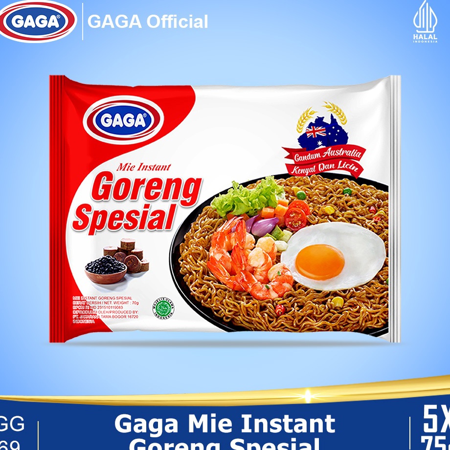 

Produk Oke GAGA Mie Goreng Special 75g 5 pcs GG69