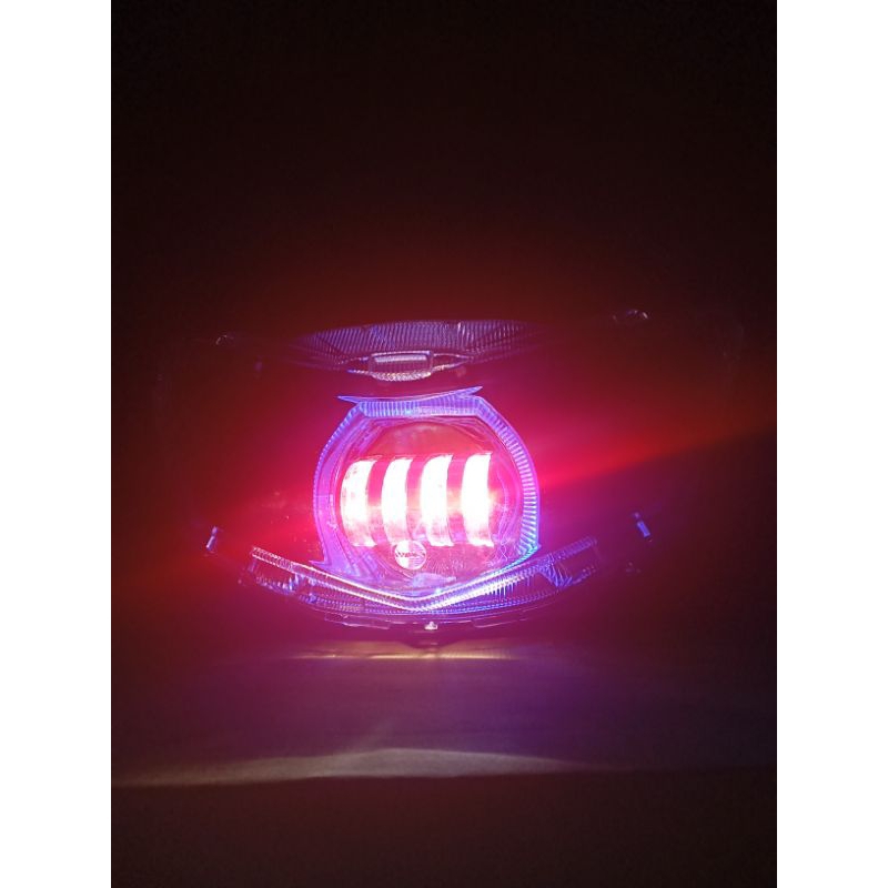 Reflektor HeadLamp Lampu Depan Beat Delux Beat Streat Beat Keluaran 2020 2021 2022 2023 Set Biled 4 
