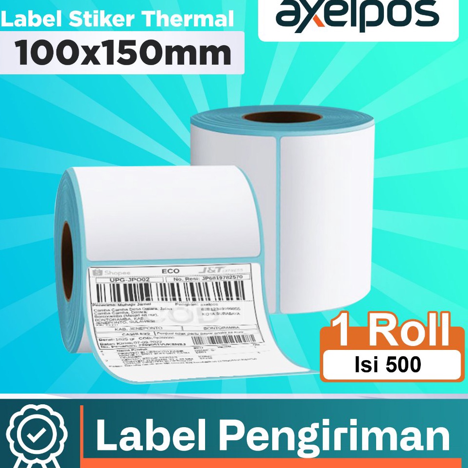 

ART J55I LABEL BARCODE 1 X 15 mm KERTAS STICKER DIRECT THERMAL 1x15 mm Isi 15225 Pcs