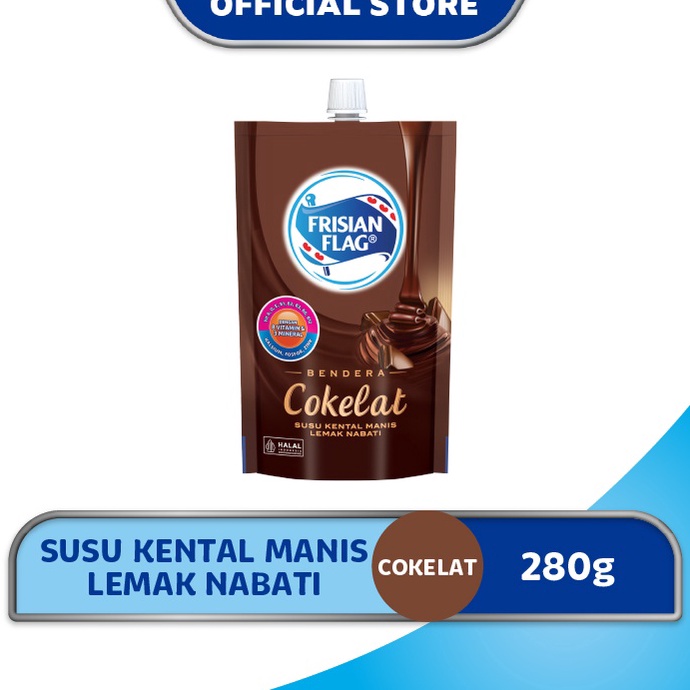 

Garansi Terbaik Frisian Flag Bendera Kental Manis Cokelat Pouch 28g