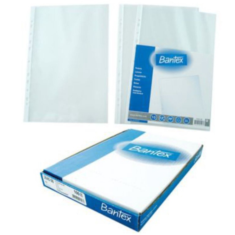 

KODE Q7N3 PP PocketSheet Protector F4 Bantex 245 1pak1sheet