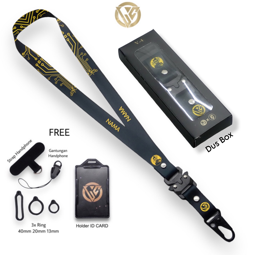 

ART Y45O Lanyard Craft Custom Nama Special Edition Circuit Board V2