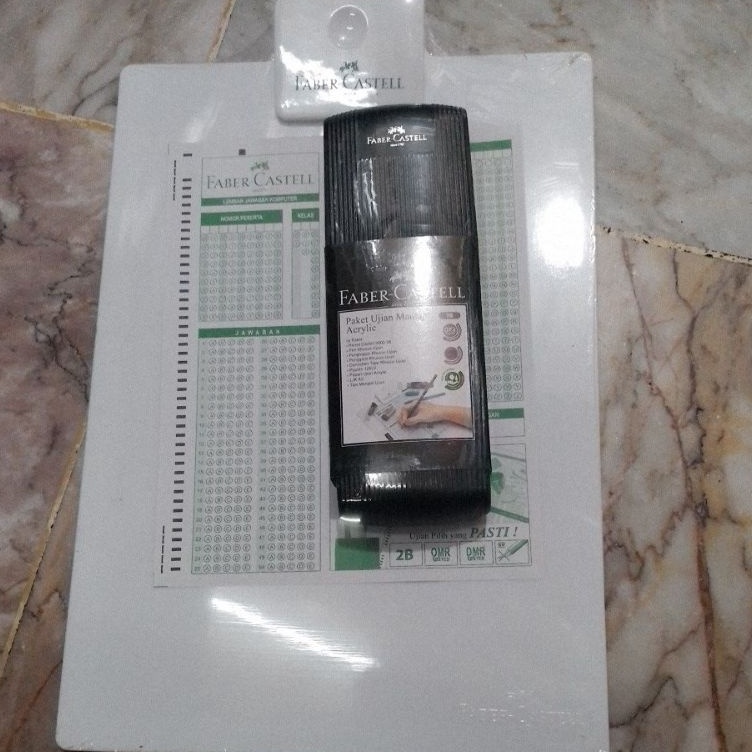 

ART F7P PAKET UJIAN FABER CASTELL PAKET UJIAN MANTAP LENGKAP PAPAN ACRYLIC FABER CASTELL ORIGINAL