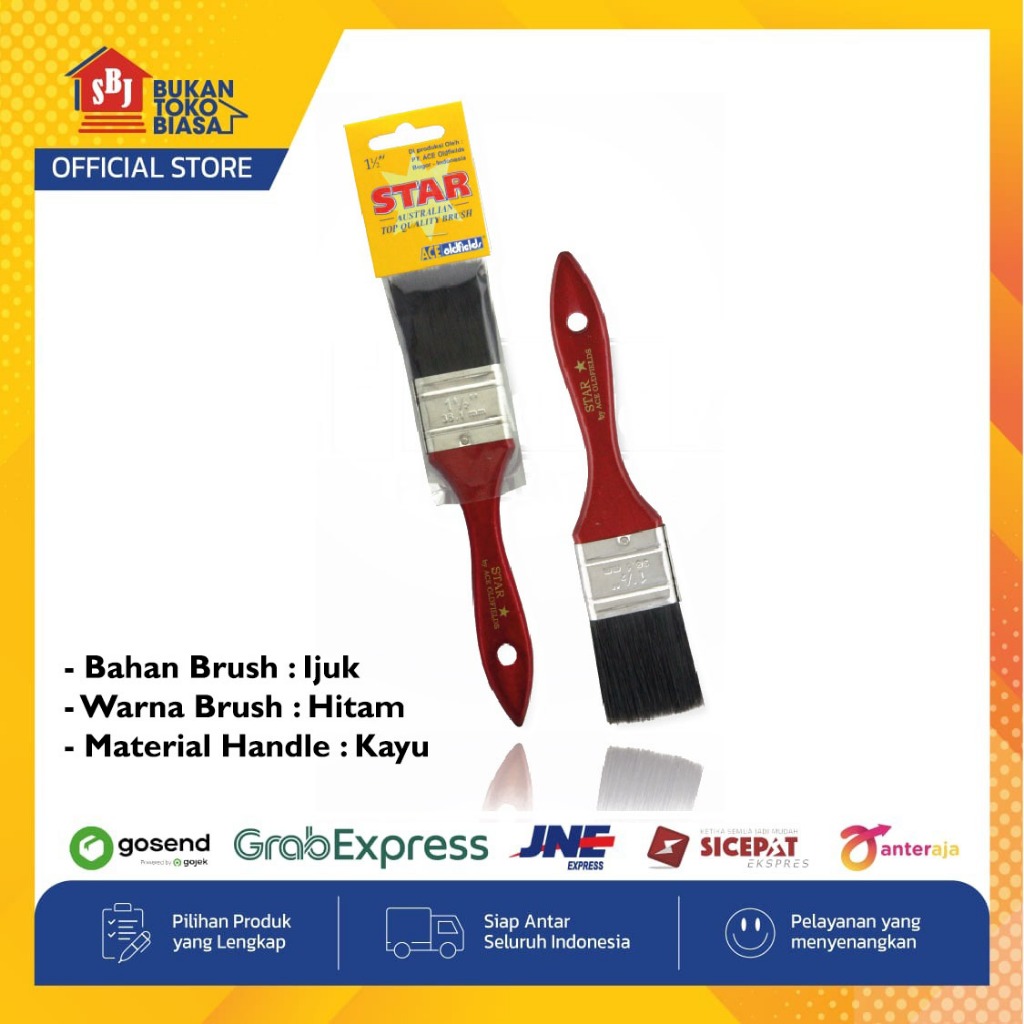 

Kuas Cat Star Series 2'' Murah