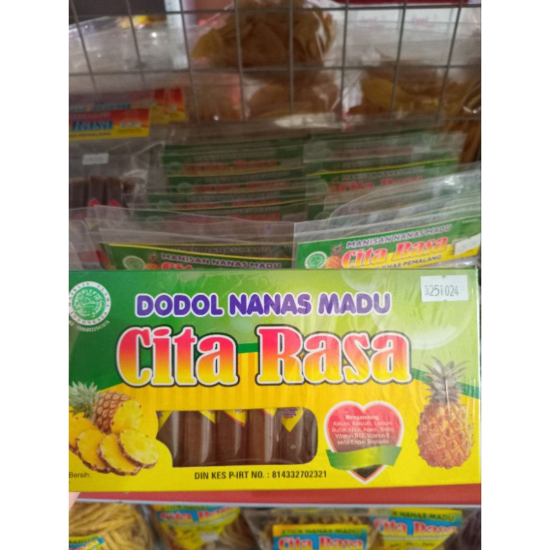 Dodol nanas madu wajik nanas madu