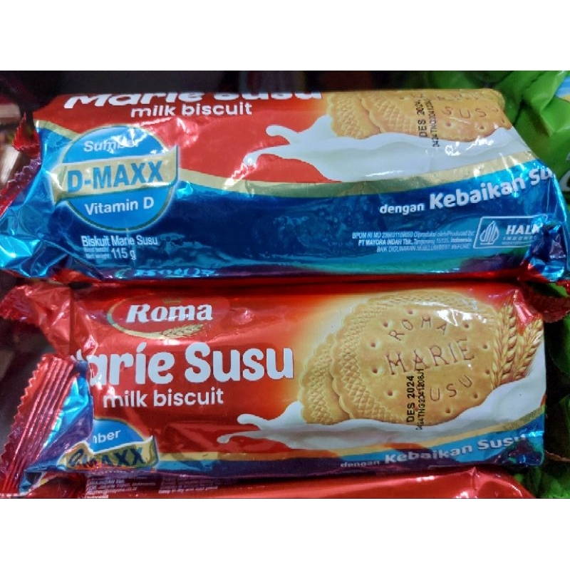 

KZ - roma biskuit marie susu 115g