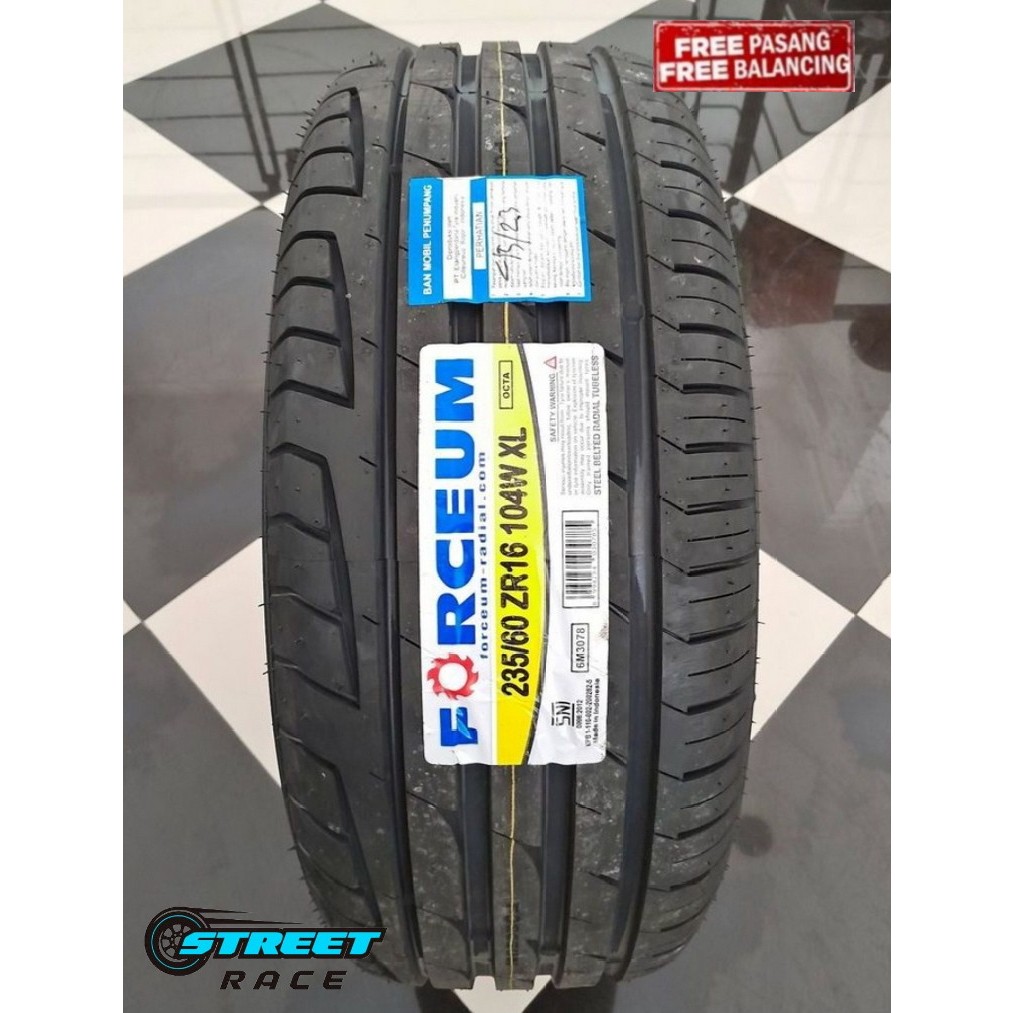 Ban Mobil Tubles Ring 16 Forceum Okta Ukuran 235/60 R16 Murah Awet Berkualitas Nik 2025