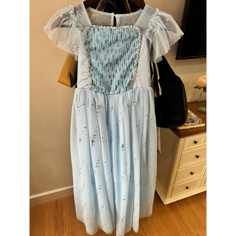 preloved dress frozen anak