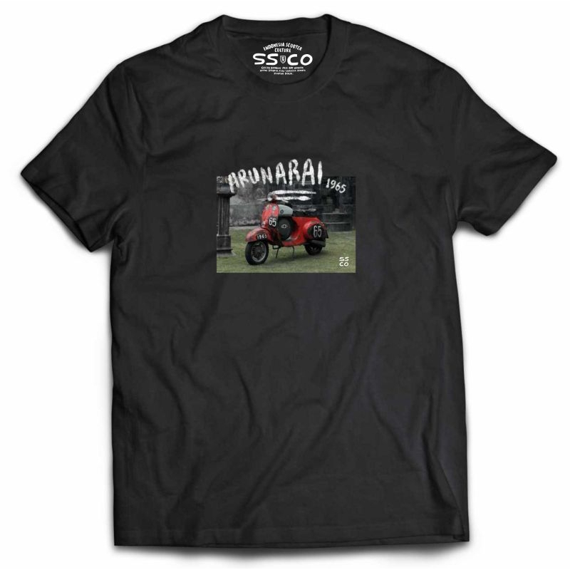 KAOS PRIAUNISEX VESPA SCOOTER CULTURE By RAVESPA || SOFT COMBED 24s || SS.CO MERCH “ ARUNARAI“