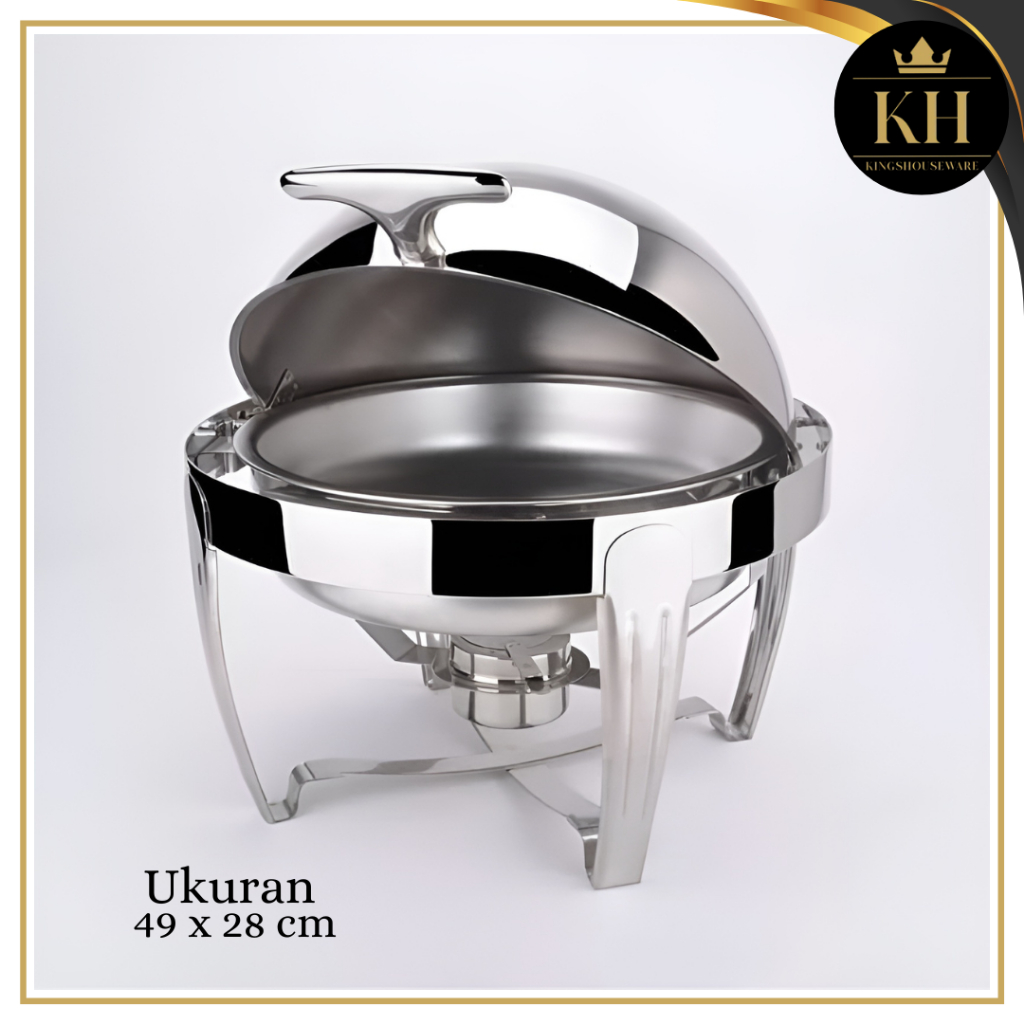 KH - Roll Top Stainless Steel 6 Liter - Roll Top Prasmanan