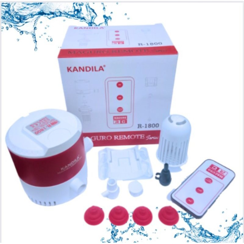 KANDILA MAGURO REMOTE SERIES R 1800 POMPA KOLAM AQUARIUM