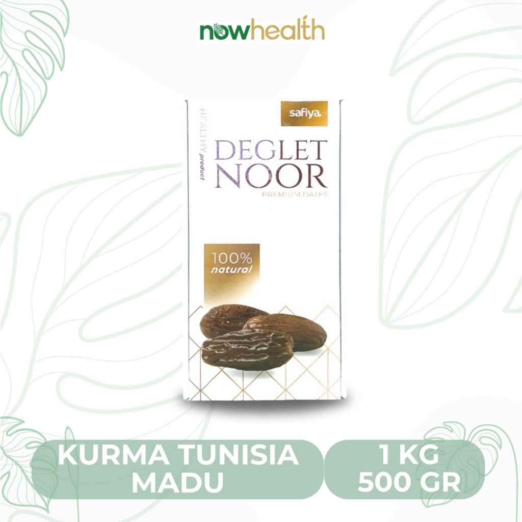 

Kurma Tunisia Madu Safiya 1 kg Deglet Noor Tanpa Tangkai | Dates Kenyal Manis Healthy Food