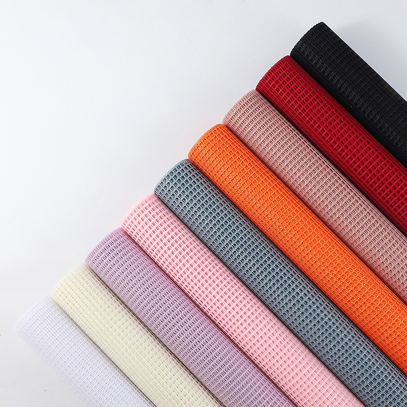 FLOWER MESH KOREA square mesh roll wrapping flower polynet