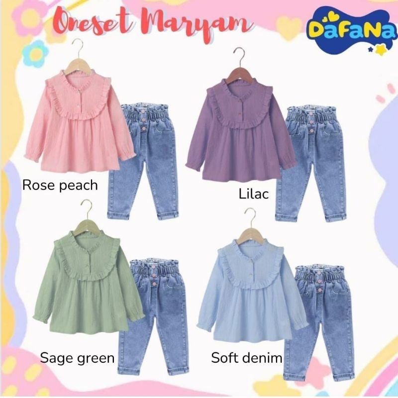 Oneset Maryam by DaFaNa | Pre Order