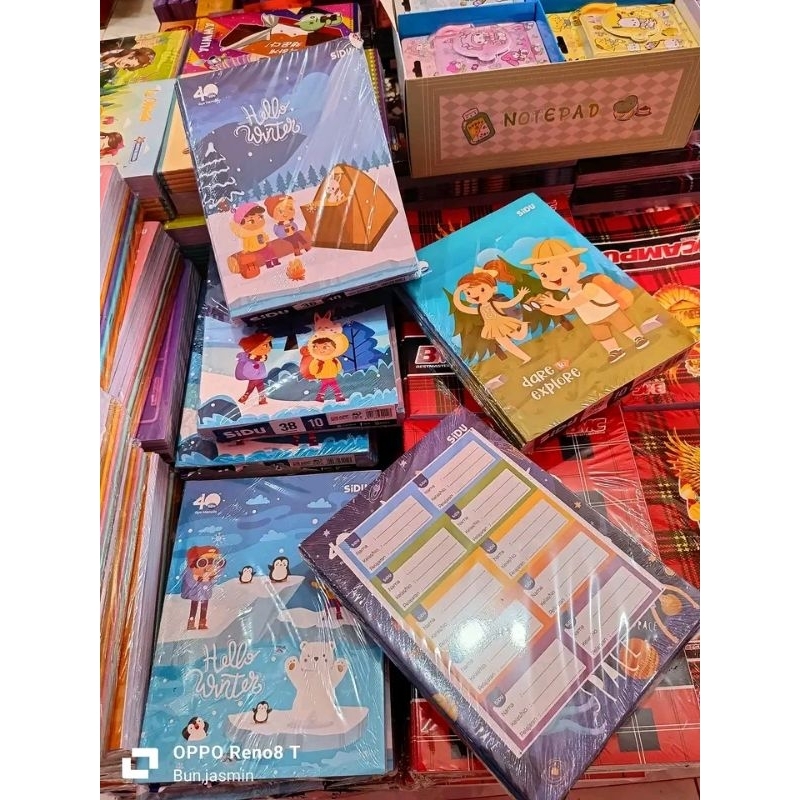 

BUKU SIDU SINAR DUNIA ISI 58 LEMBAR 1 PACK ISI 10BUAH/Buku Sekolah Sinar Dunia/Buku Tulis SIDU murah/