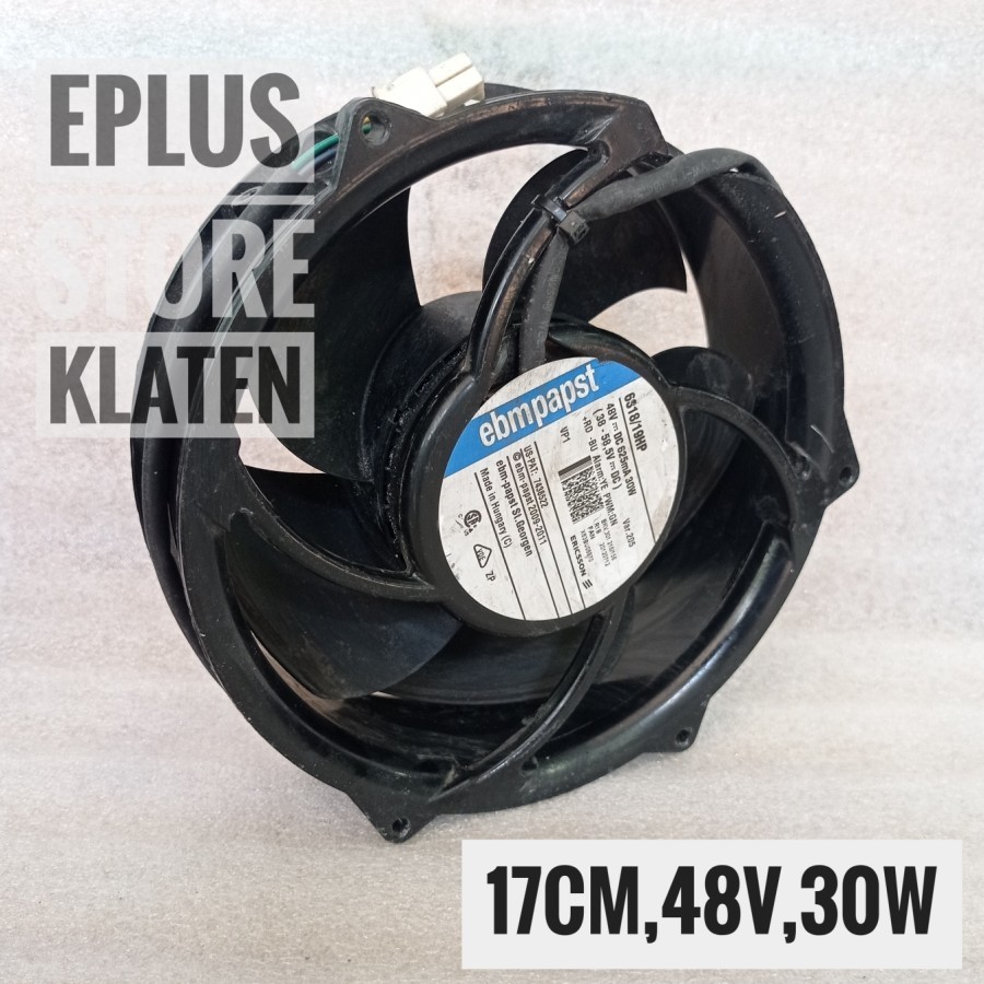 kipas fan blower 17cm 48V 30W ebmpapst 38-58.5V blower kp320