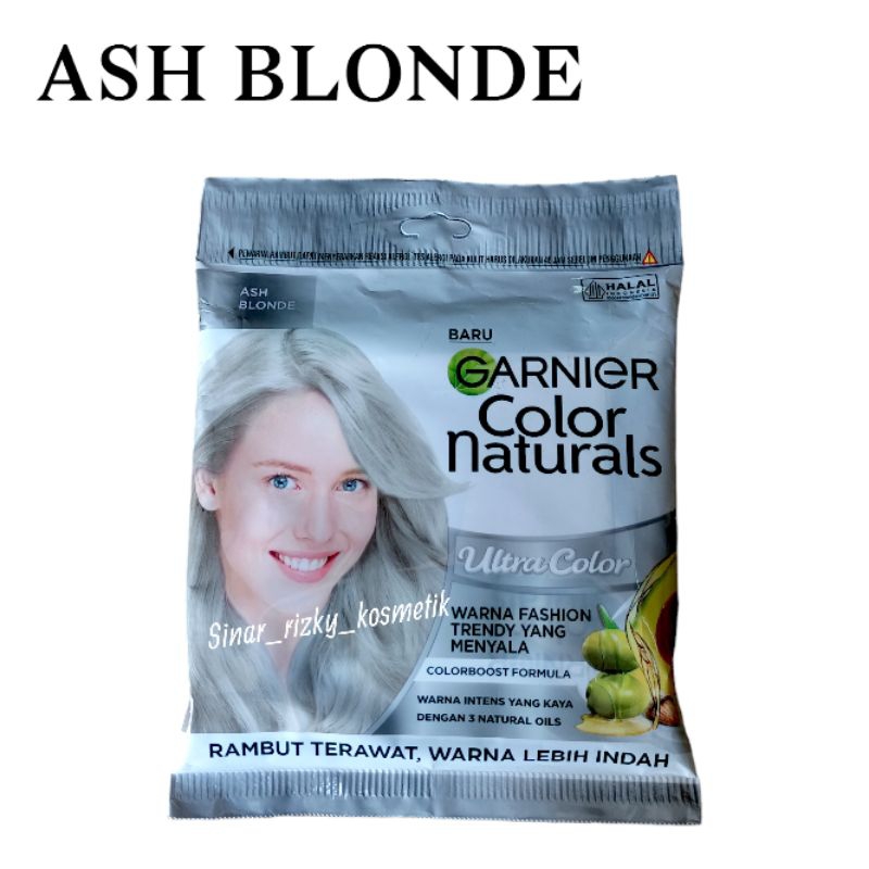 [ Ecer ] Garnier Pewarna Rambut - Warna Ash Blonde