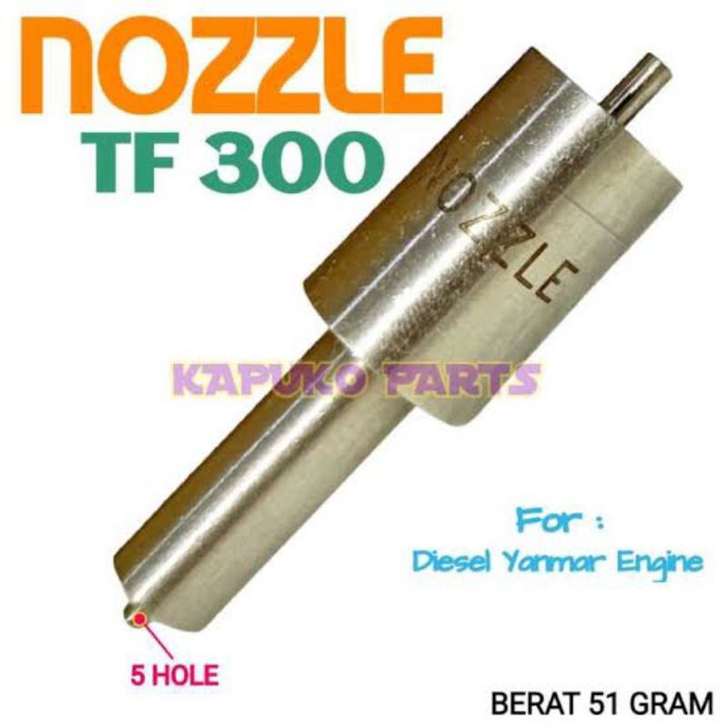 NOZEL 5H MESIN DIESEL TIPE TF 300 YANMAR