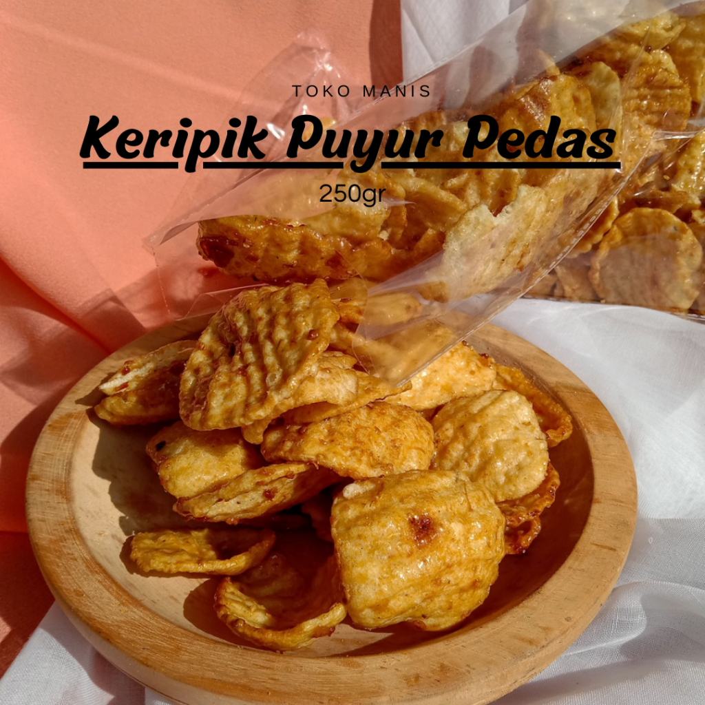 

KERIPIK PUYUR PEDAS | CAMILAN PUYUR PEDAS MANIS