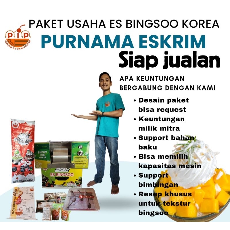 

paket usaha es bingsoo korea