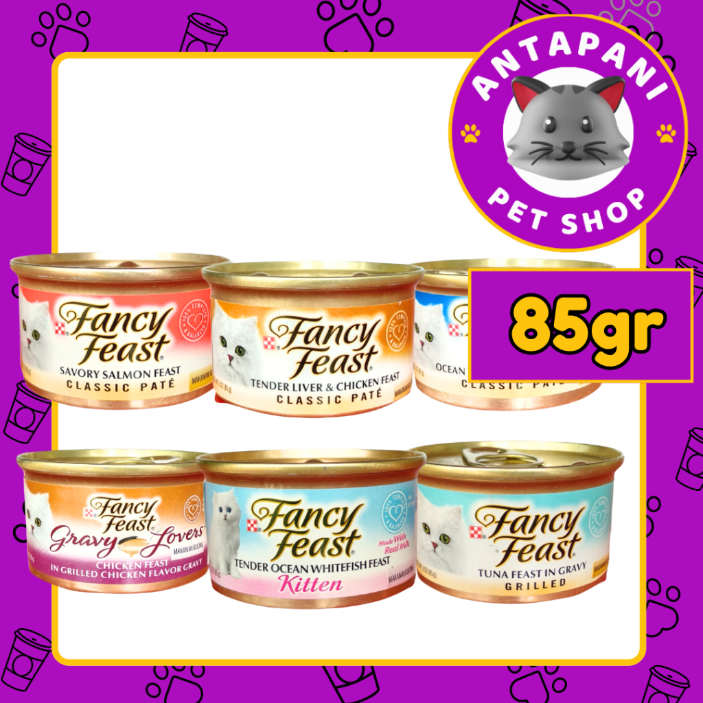 FANCY FEAST KALENG WET FOOD 85 GR