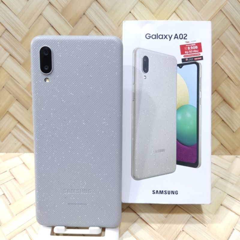Samsung A02 3/32 GB Handphone Second Fullset Batangan Original