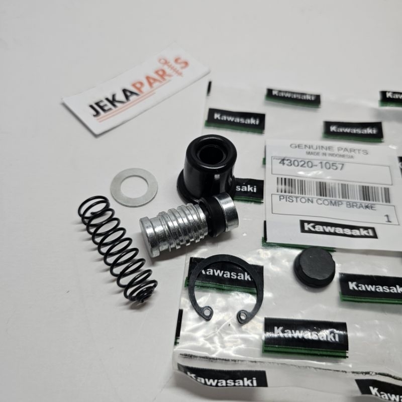 Seal Sil Master Rem Isi Master Rem Kit Belakang Motor KLX 150 250 D-Tracker 150 Ninja 150.