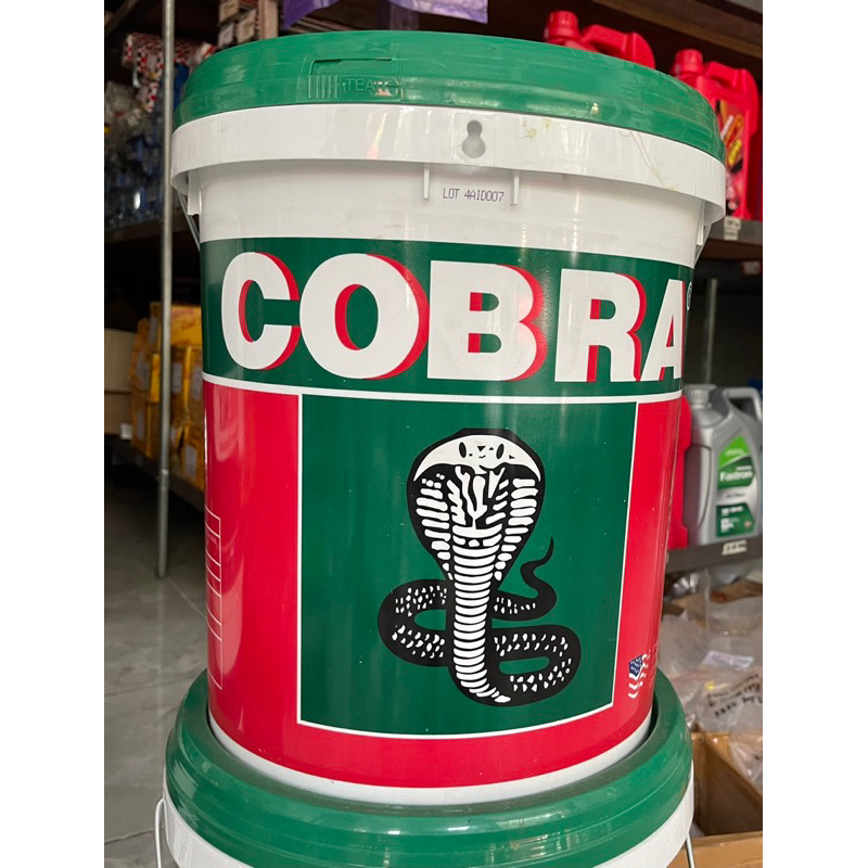 Cobra Chassis Grease No.3 Pail 15kg Gemuk Pelumas Paslin Jumbo