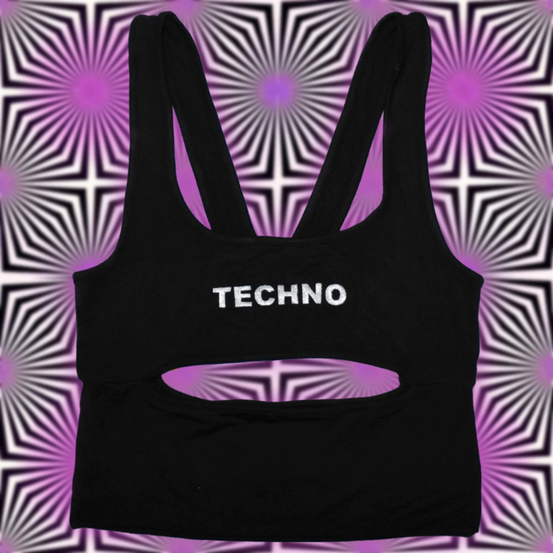 OMIGHTY Techno Cut-out Tank Top