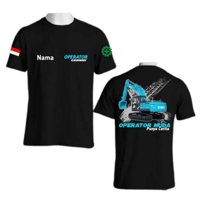 Kaos Operator Muda Punya Cerita | Kaos Operator Muda Kobelco