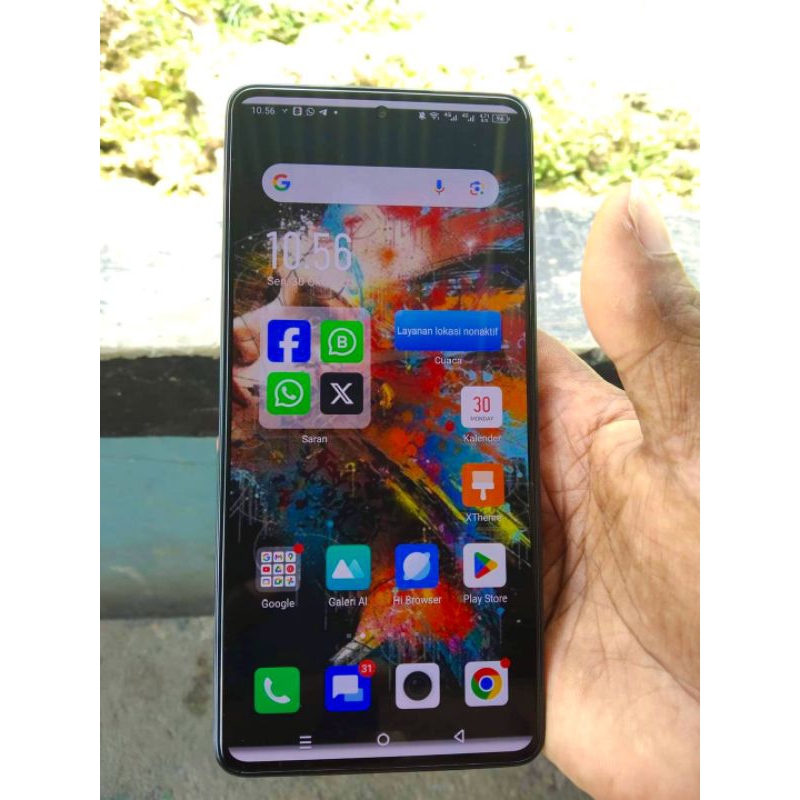 Hp Infinix Not 30 Pro 8/256 GB Original Second Mulus Full Set