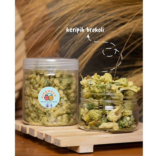 

Keripik Brokoli Crispy by kikanaya KEMASAN FOIL