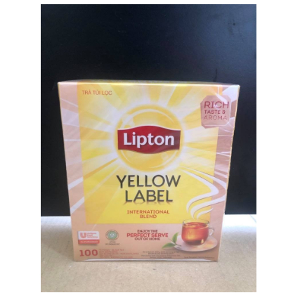 

Lipton Yellow Label / Lipton Black Tea / Lipton 100 Tea Bags 200grm